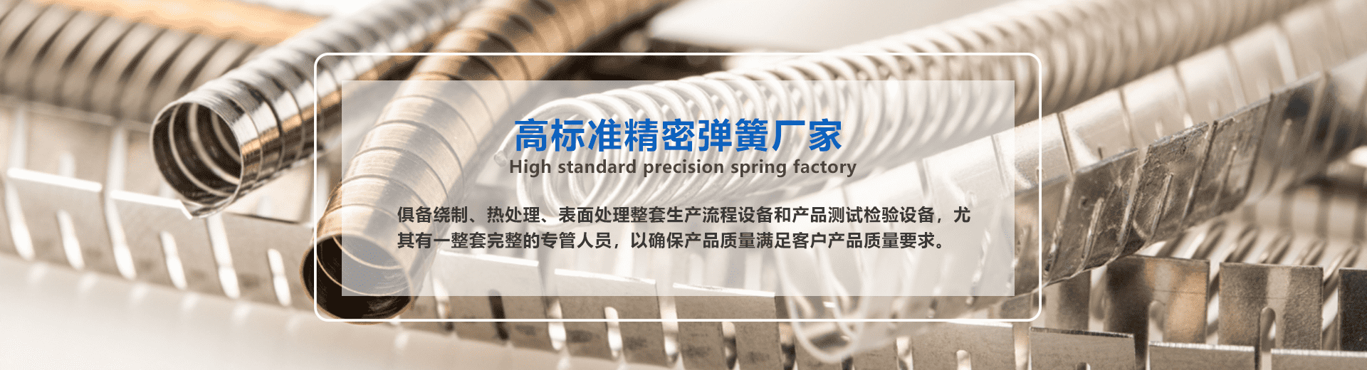 高精準(zhǔn)精密彈簧廠家